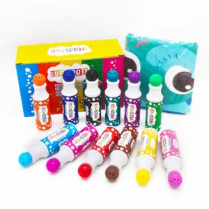 Superdots 12 Color Dot Markers Easy To Use 10mm 45ml