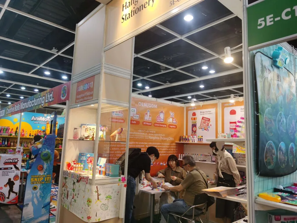 2023 Hong Kong Trade Fair: Showcasing Innovation at Hangzhou Rainbow Stationery Factory