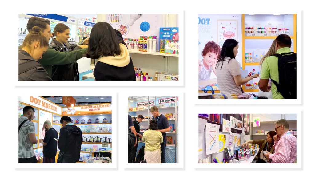 Superdots dot marker trade show